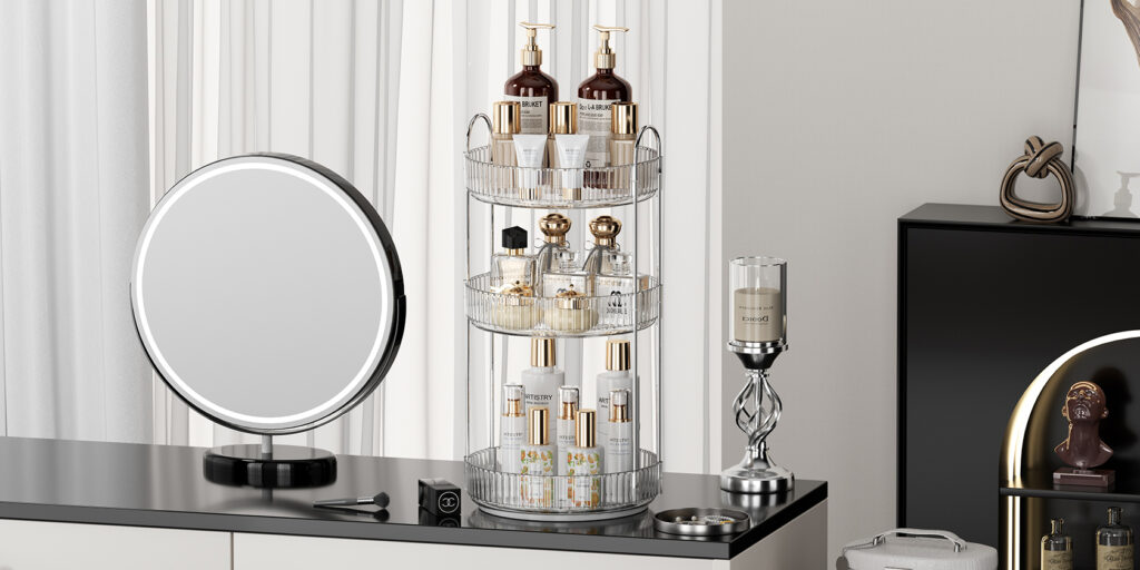 CISIREE Rotating Makeup Organizer